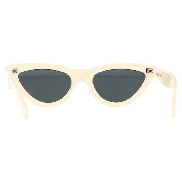 Celine Cat Eye Sunglasses in White Acetate - Picture 3 of 4